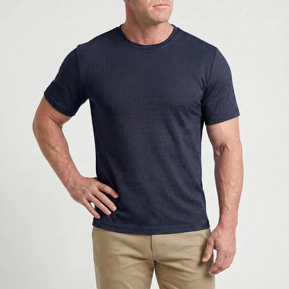 Arden - Tricou bărbătesc ultra confortabil cu guler rotund