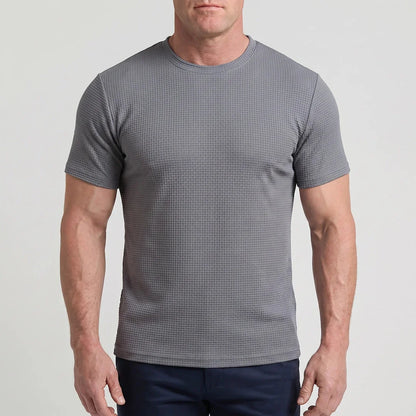 Arden - Tricou bărbătesc ultra confortabil cu guler rotund